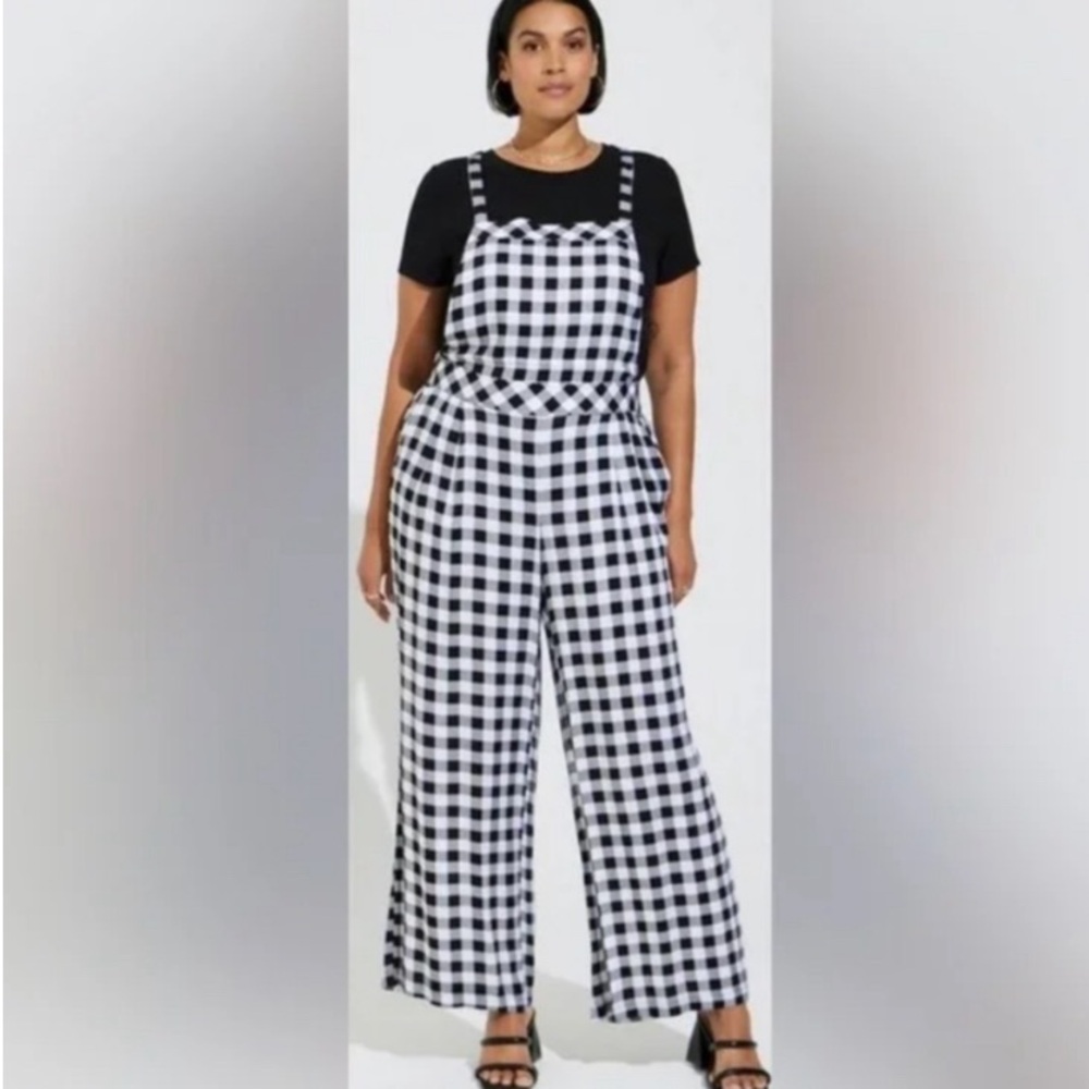Torrid Wide Leg Stretch Crepe Jumper 2S